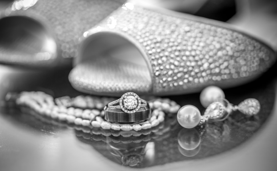 Wedding rings and bridal accessories