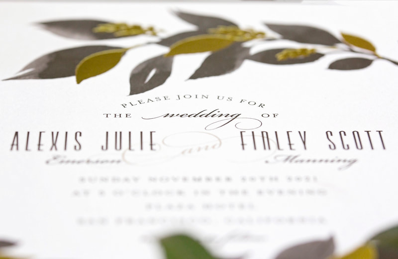 simple elegant wedding invitations