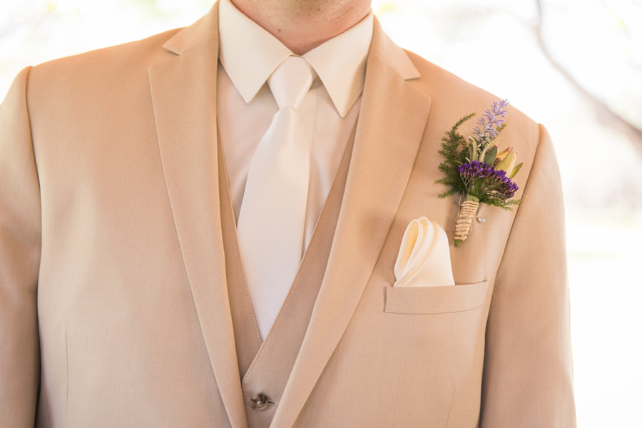 linen tuxedo, bohemian wedding