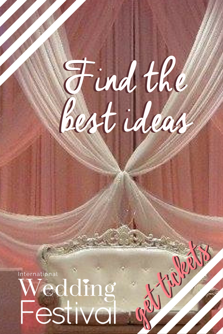 Find Wedding ideas with the area's best wedding professionals at the International Wedding Festival